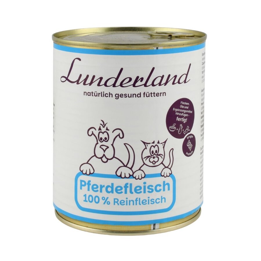 Blik Paardenvlees 800 gram
