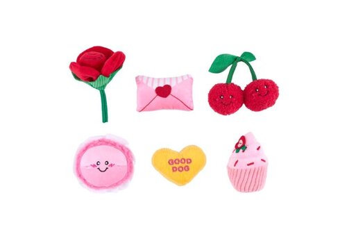 ZippyPaws Miniz 6-pack Sweet Treats