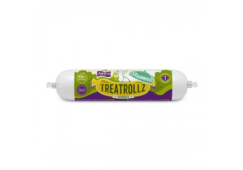 Akyra Steamed Treatrollz Kalkoen 80 gram