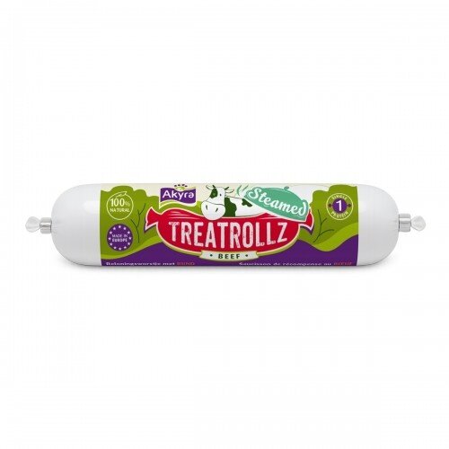 Akyra Steamed Treatrollz Rund 80 gram