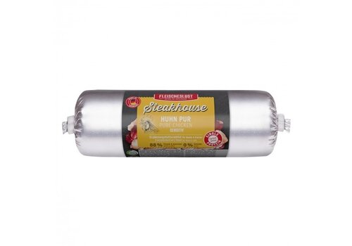 Fleischeslust Steakhouse Sausage Pure Chicken 500 gram