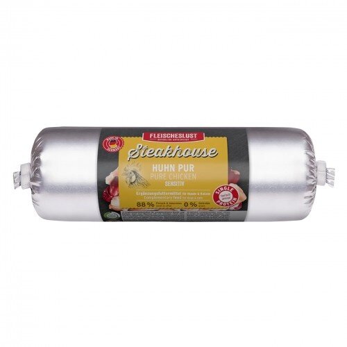 Fleischeslust Steakhouse Sausage Pure Chicken 500 gram