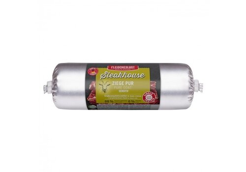 Fleischeslust Steakhouse Sausage Pure Goat 500 gram