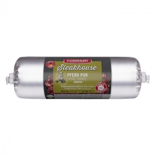 Fleischeslust Steakhouse Sausage Pure Horse 500 gram