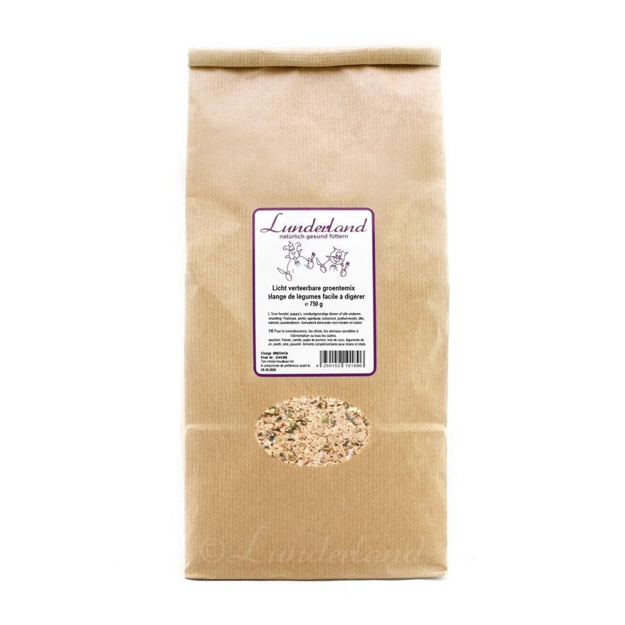 Licht verteerbare groentemix