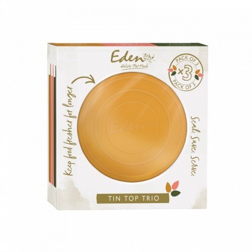 Eden Tin Top Trio (blikdeksels, 3 stuks)