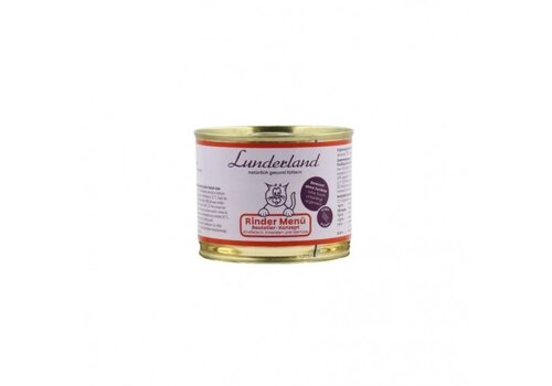 Lunderland Blik Kat Menu Rund 200 gram