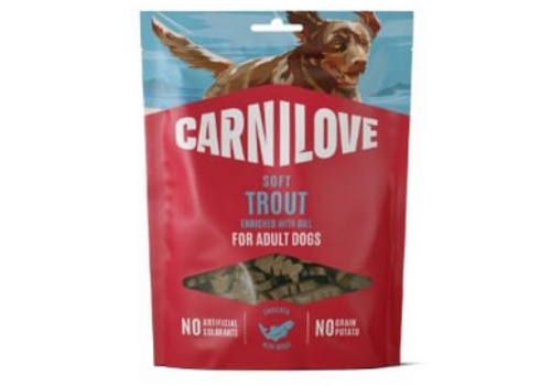 Carnilove Hond Soft Snack Forel met Dille 200 gram