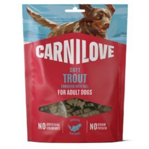 Carnilove Hond Soft Snack Forel met Dille 200 gram