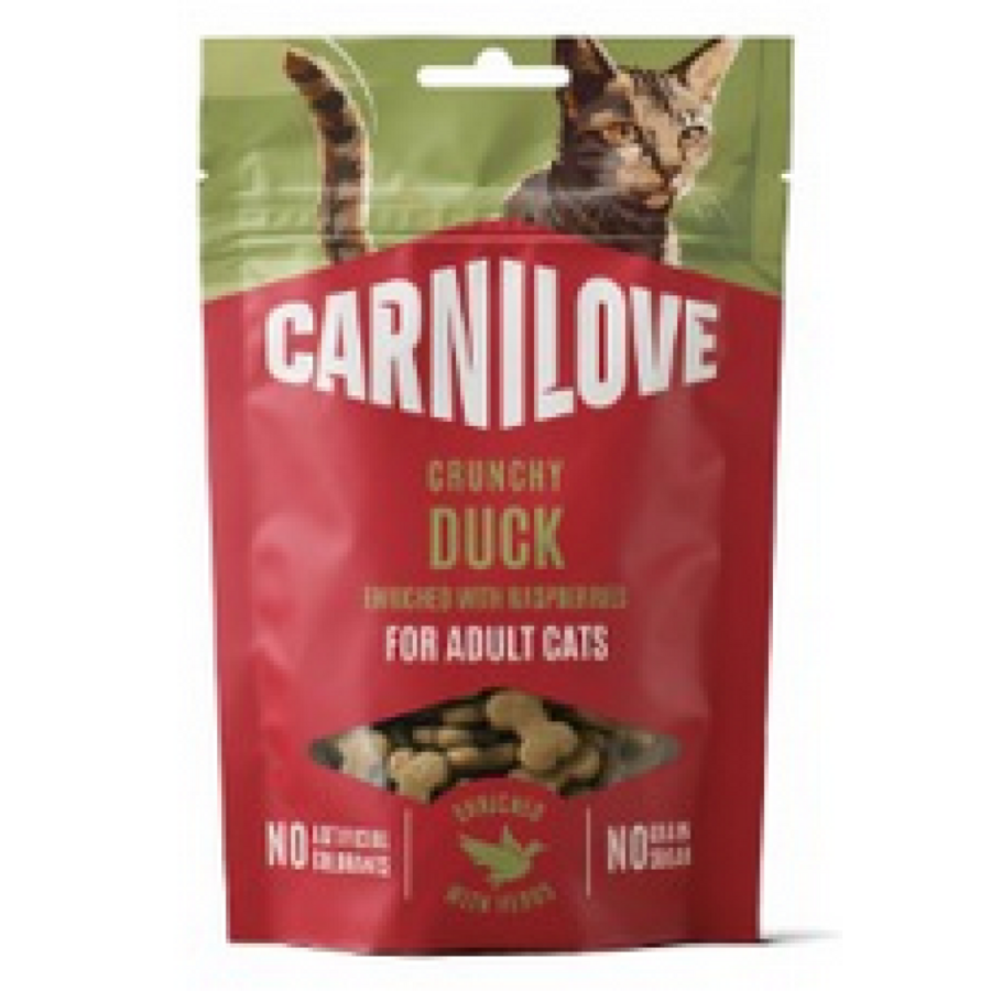 Kat Crunchy Snack Eend met Frambozen 50 gram