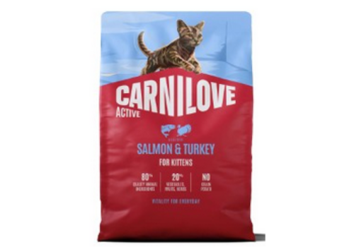 Carnilove Kat Zalm & Kalkoen Kittens
