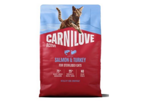 Carnilove Kat Zalm & Kalkoen Sterilised Adult