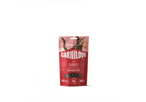 Carnilove Kat Soft Snack Kalkoen met Catnip 50 gram