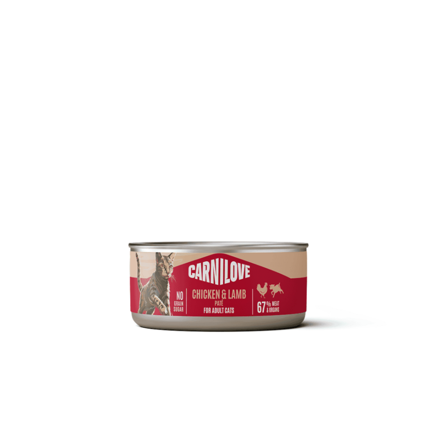 Kat Blikvoer Kip & Lam 100 gram