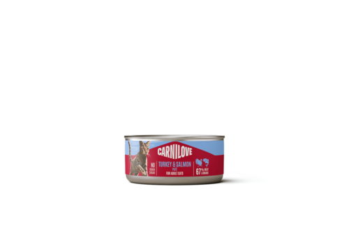 Carnilove Kat Blikvoer Kalkoen & Zalm 100 gram