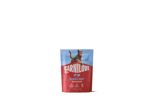 Carnilove Kat Zalm & Kalkoen Sterilised Adult