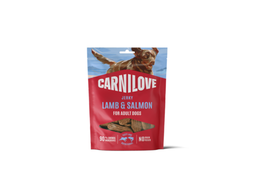 Carnilove Hond Jerky Lam & Zalm 100 gram