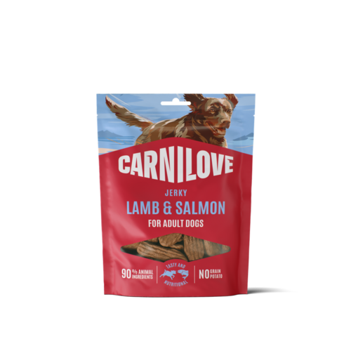 Carnilove Hond Jerky Lam & Zalm 100 gram