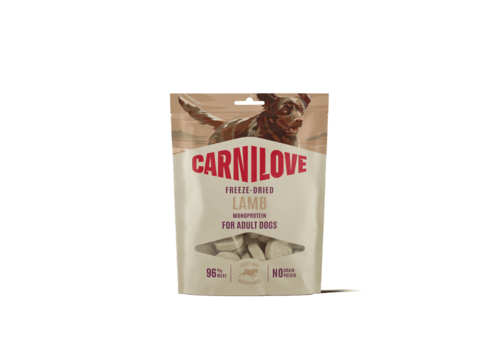 Carnilove Hond Freeze Dried Snacks Lam 60 gram