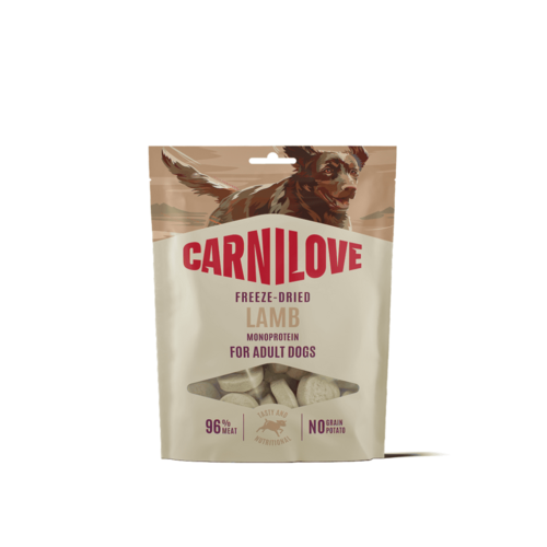 Carnilove Hond Freeze Dried Snacks Lam 60 gram