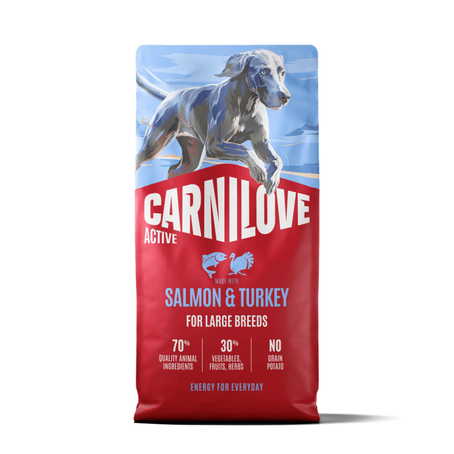 Hond Zalm & Kalkoen Adult Large Breed