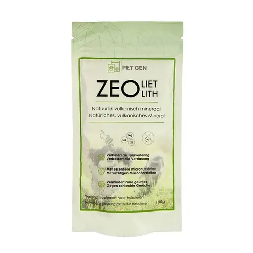 TraumaPet Pet-Gen Zeoliet 100 gram