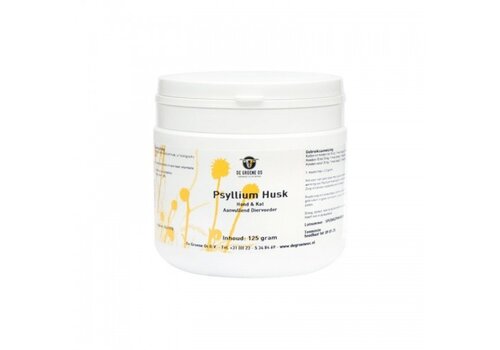 De Groene Os Psyllium Husk 125 gram