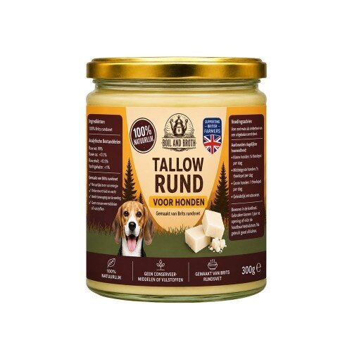 Boil & Broth Tallow Rund 300 gram
