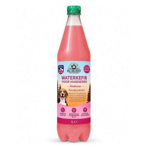 Boil & Broth Waterkefir Cranberry 1 liter