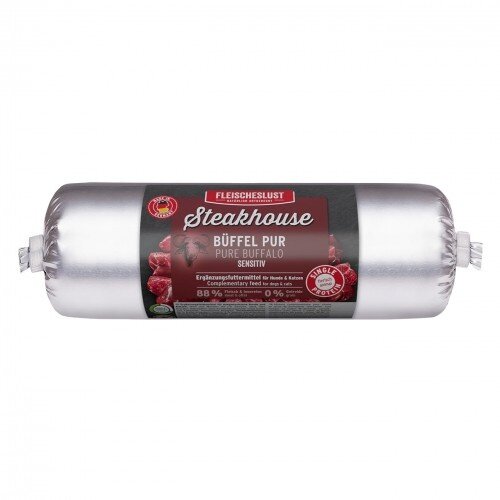 Fleischeslust Steakhouse Sausage Pure Buffalo 500 gram