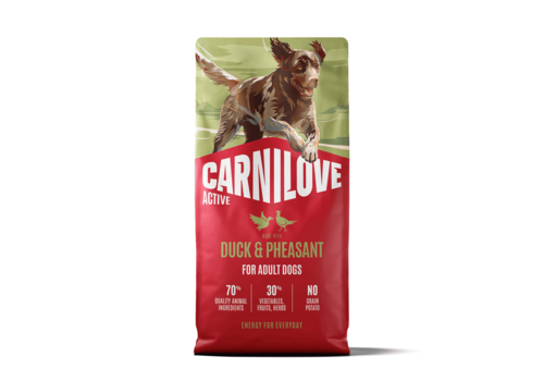 Carnilove Hond Eend & Fazant Adult 12 KG