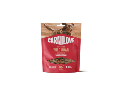 Carnilove Hond Crunchy Snack Everzwijn met Rozenbottel 200 gram