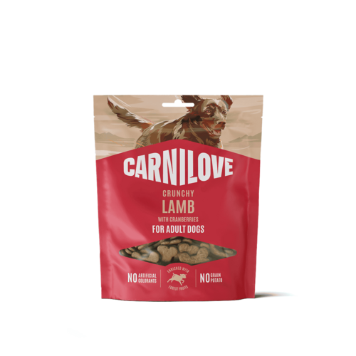Carnilove Hond Crunchy Snack Lam met Cranberries 200 gram