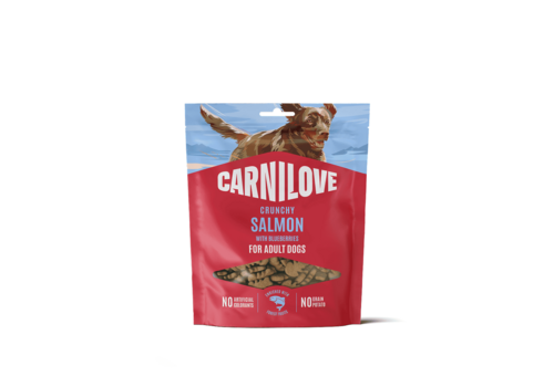 Carnilove Hond Crunchy Snack Zalm met Bosbessen 200 gram