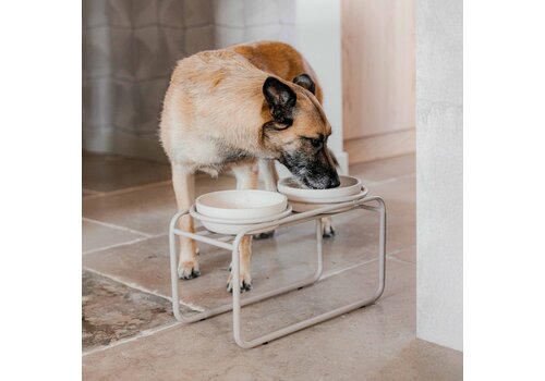 District 70 Butler Voerbakstandaard Beige (zonder voerbak) Hond