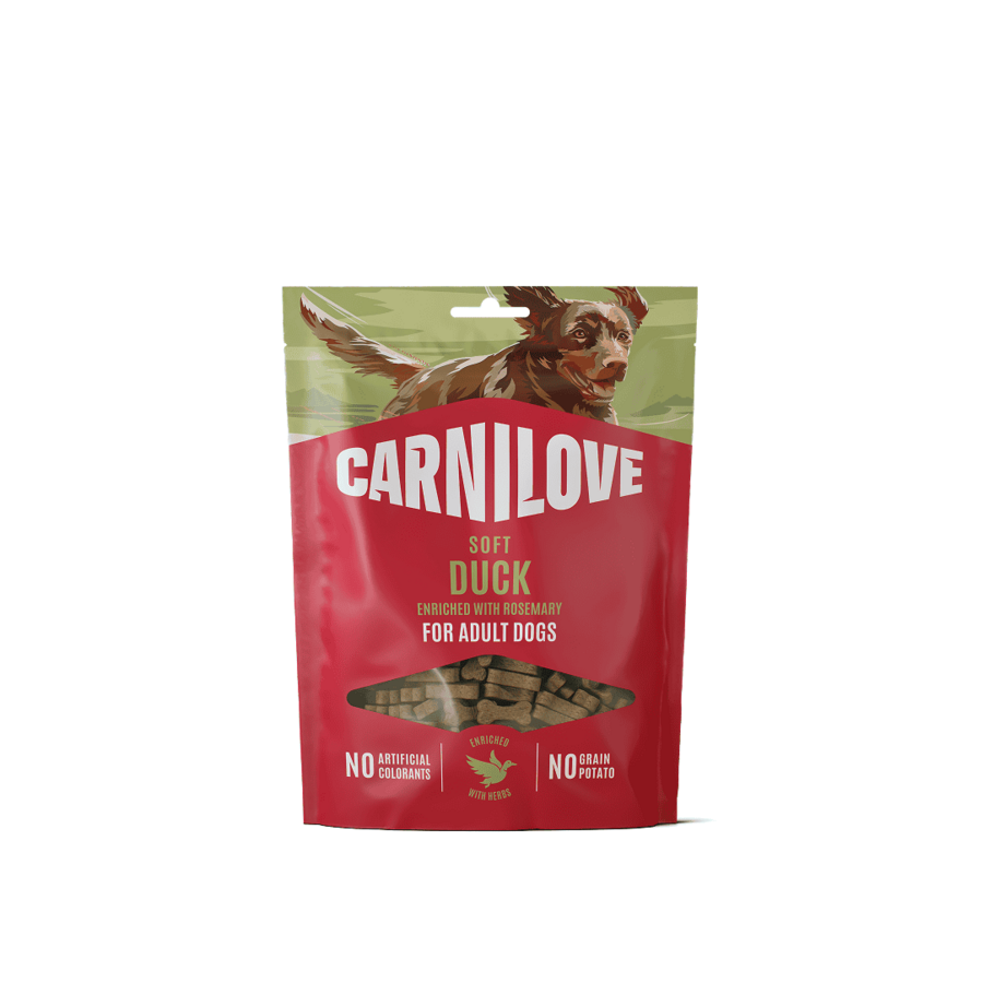 Hond Soft Snack Eend met Rozemarijn 200 gram