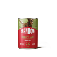 Hond blikvoer Eend & Fazant 400 gram