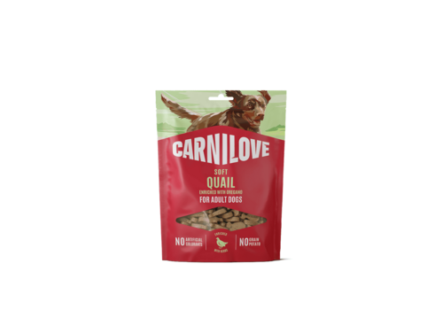 Carnilove Hond Soft Snack Kwartel met Oregano 200 gram