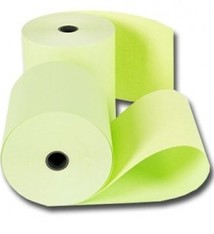 Thermo kassarollen 80x80x12mm 55 gr. groen 1 doos a 50 rol