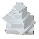 Postdoos nr.1 / Postpack dozen 150x120x60mm, Kleur : Wit, Gewicht per doosje: 67 gram aantal per pallet: 3600