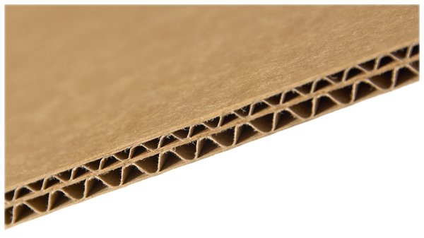 Amerikaanse vouwdoos 4 mm dubbele EB-golf 305x220x150mm Bruin, 25 st/pak Levertijd ± 2 weken, Levering +/- 10 %