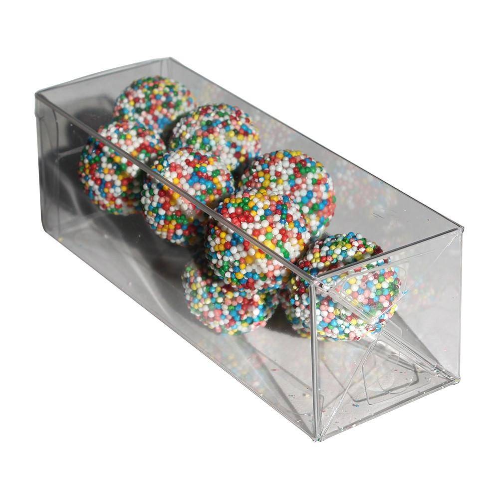 Kristalheldere Pop & Sluit Dozen 5.2 x 5.2 x 15.5cm (25 Stuks)