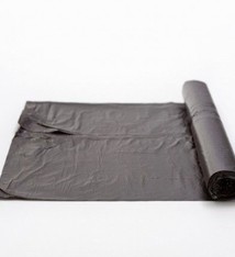 Afvalzakken 60x80cm T50 grijs, LDPE. 60 liter. Rol 20 stuks (20 rol per doos)