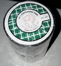 Lion Brand Isolatietape Lion brand zwart 10m x 50mm x 0.15mm (150 rollen)