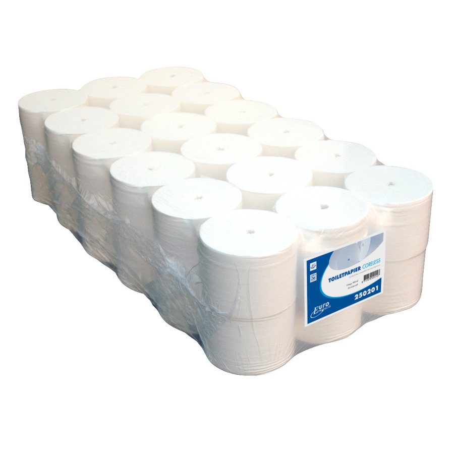 Toiletpapier Coreless wit 2lgs 900 vel pak a 36rol (250202)