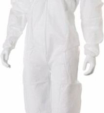 Hygoclean Hygoclean Non-woven disposable overall XL - kap - elastiek in polsen, enkels en kap - Doos a 50 stuks