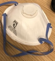 STOFMASKER MET VENTIEL FFP2