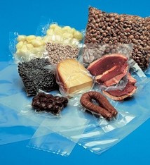 Vacuümzakken zijlas 15 cm x 60 cm transparant 90mu met microstructuur, 500 st/ds, open zijde 15 cm