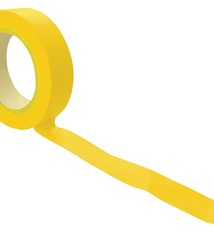 Geele isolerende tape 15 mm en 10 meter per rol voor elektriciteitswerken,  10 rol per pak