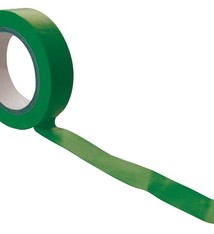 Groene isolerende tape 15 mm en 10 meter per rol voor elektriciteitswerken,  10 rol per pak